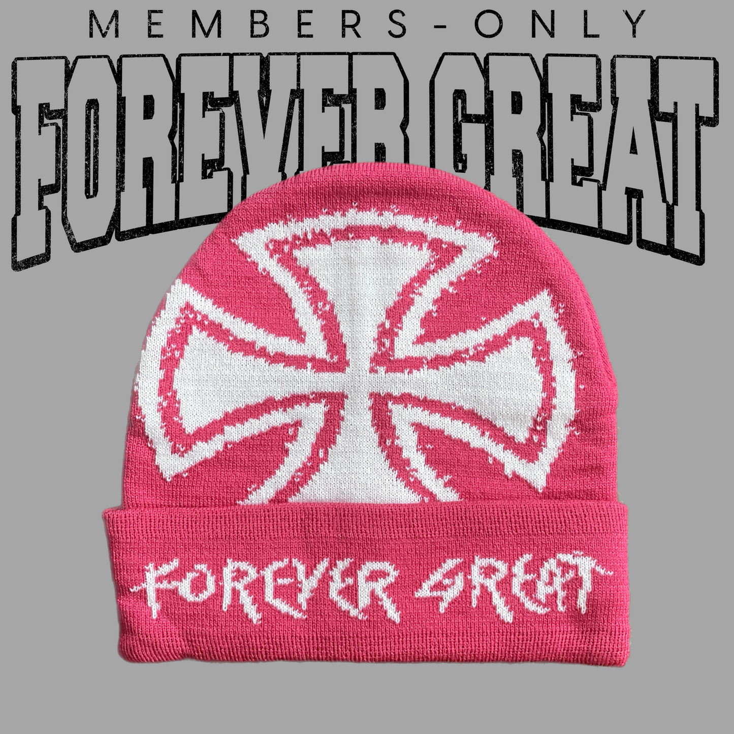 FOREVER GREAT CROSS BEANIES