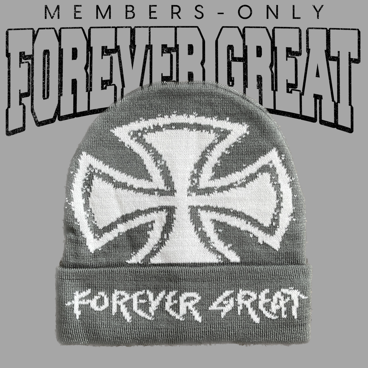 FOREVER GREAT CROSS BEANIES