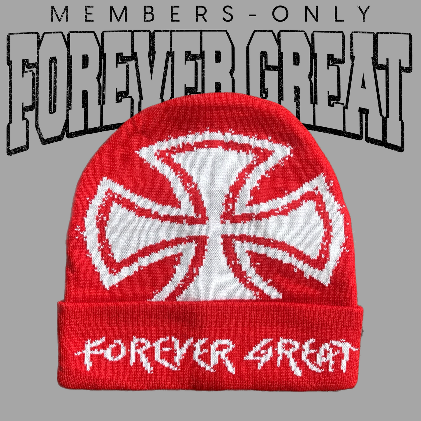 FOREVER GREAT CROSS BEANIES