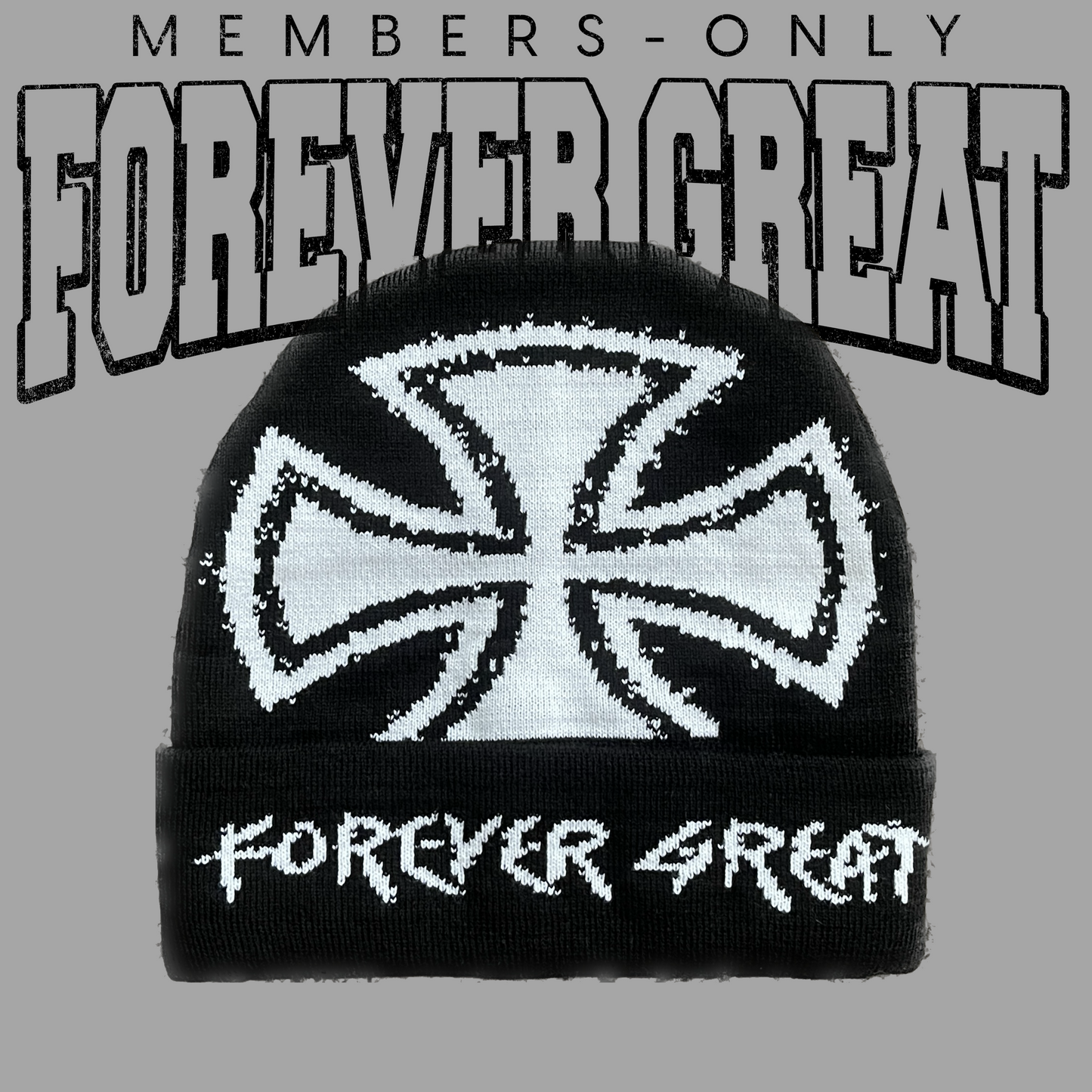 FOREVER GREAT CROSS BEANIES