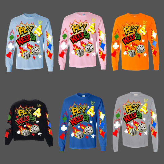 PLAY 4 KEEP$ Long Sleeve Shirts